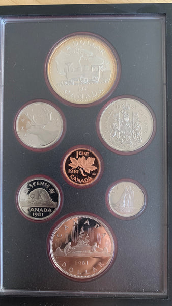 Canada 1981 Proof Coin Set