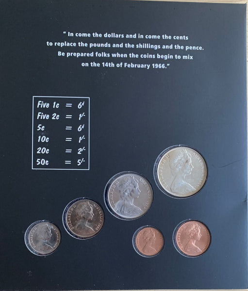 Australia 1966 Currency Changeover Coin Collection