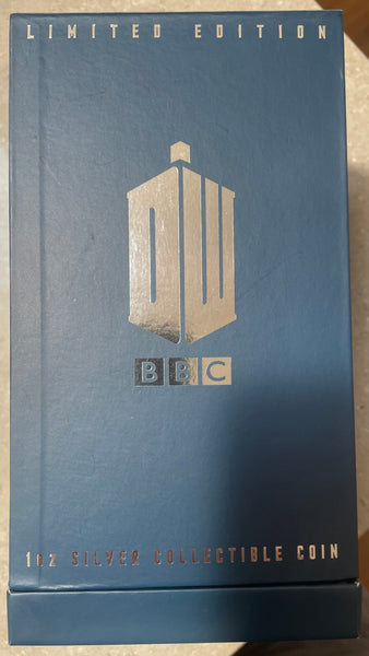 Niue 2013 $2 Dr Who 50th Anniversary 1 oz Silver Proof Coin