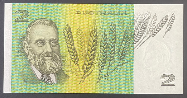 Australia 1985 $2 Johnston/Fraser Uncirculated Banknote R89