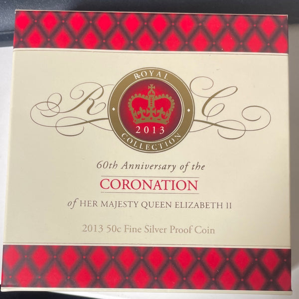 Australian 2013 60th Anniversary of the Coronation of Queen Elizabeth II Silver Proof