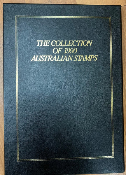 Australia Post 1990 Year Album. Executive Leather