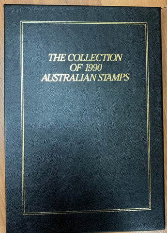 Australia Post 1990 Year Album. Executive Leather