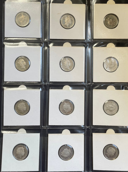 Australian 1966-2016 5c Proof Coin Collection
