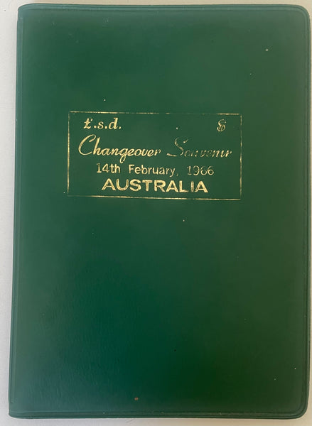 Australia 1966 Decimal Currency plus 1960s Predecimal Changeover Collection of 12 coins