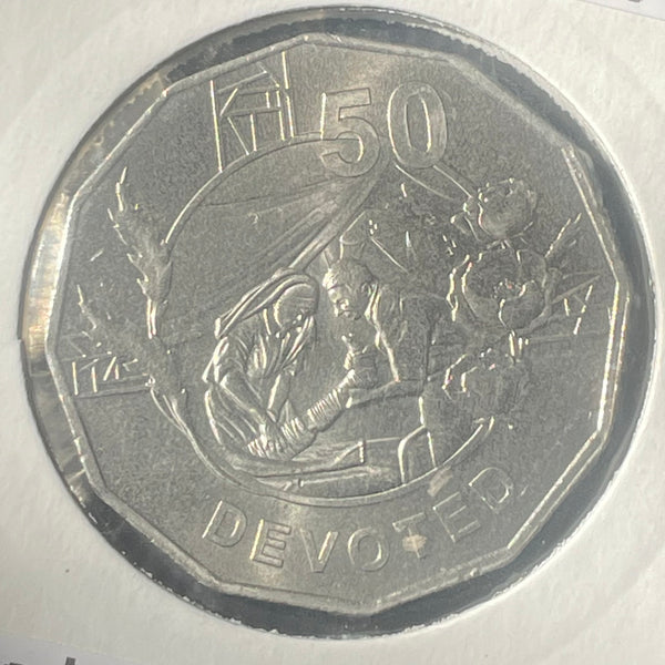 Australia 2018 50c Anzac Series Set of 4 50c Fifty Cents uncirculated coins