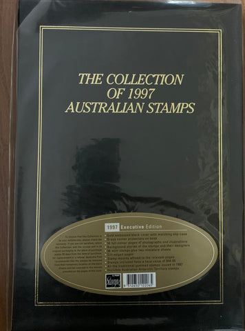 Australia Post 1997 Year Album.  Executive Leather