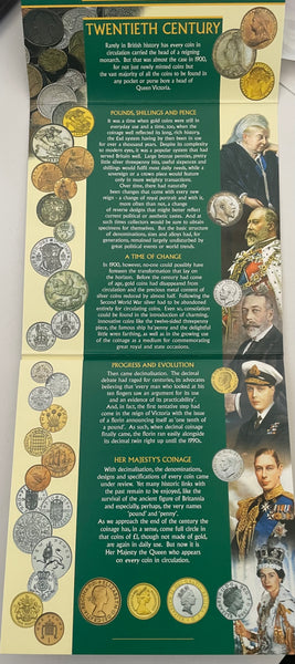 GB Great Britain United Kingdom 1989 Uncirculated Coin Set