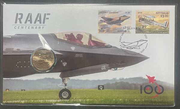 Australia 2021 $1 RAAF Centenary PNC