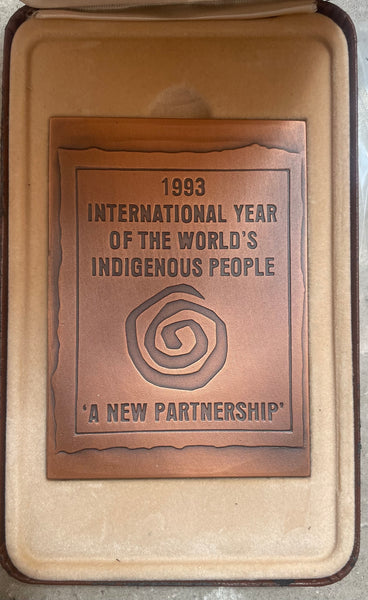 Australia Royal Australian Mint 1993 ATSIC International Year of the World's Indigenous People Medallion