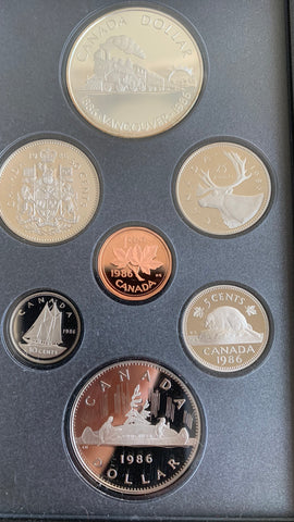 Canada 1986 Proof Coin Set