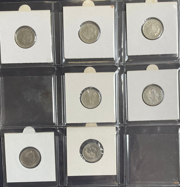 Australian 1966-2016 5c Uncirculated Coin Collection