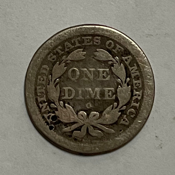 USA 1842 O Silver Dime 10c coin
