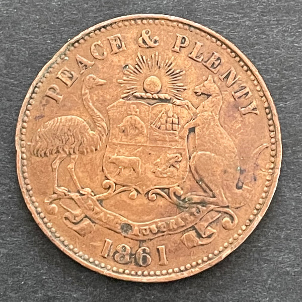 Australia Warnock Bros. Maldon 1/2d Penny Token