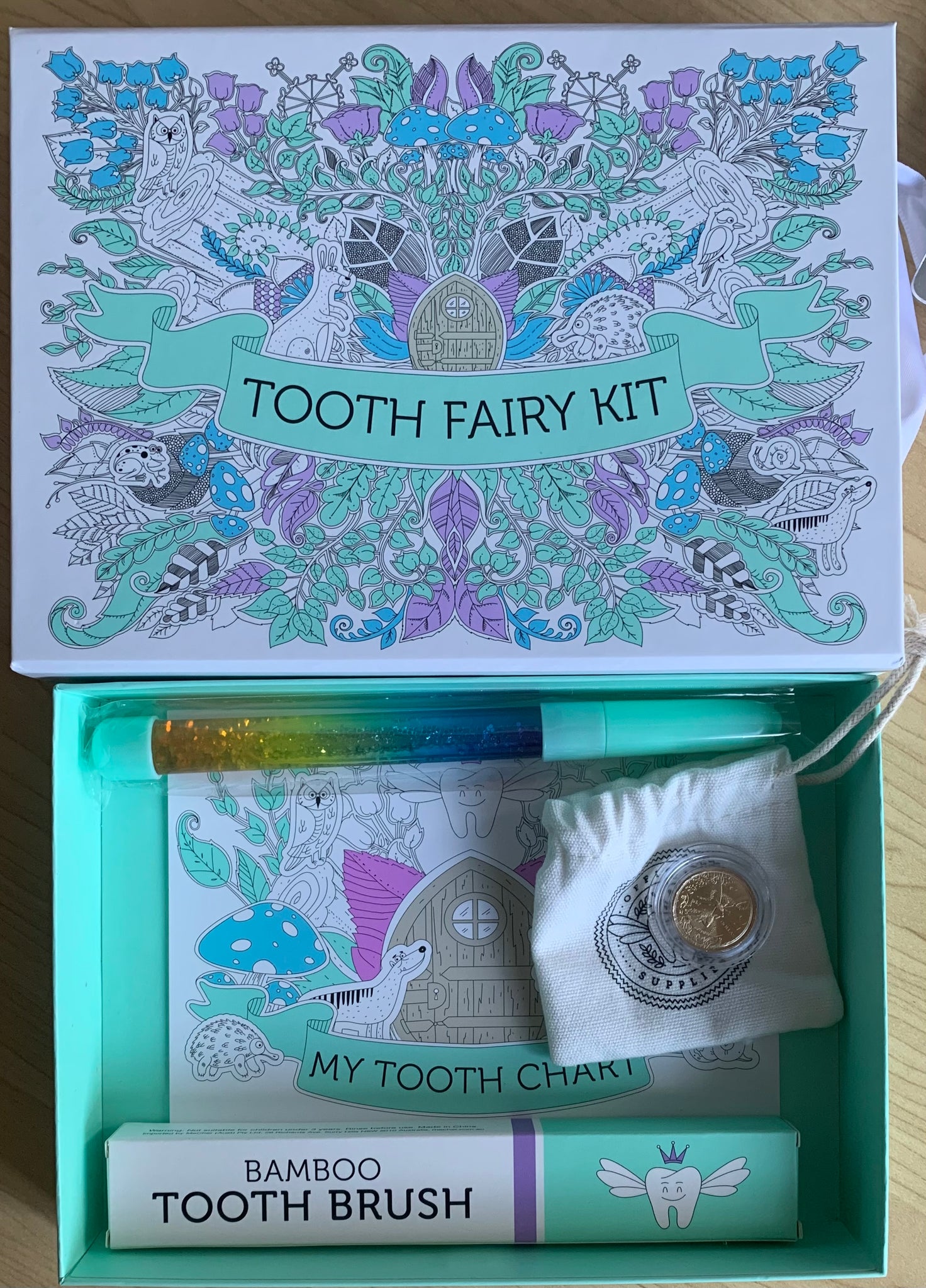 Australia 2022 Royal Australian Mint $2 Tooth Fairy Kit Uncirculated Coin