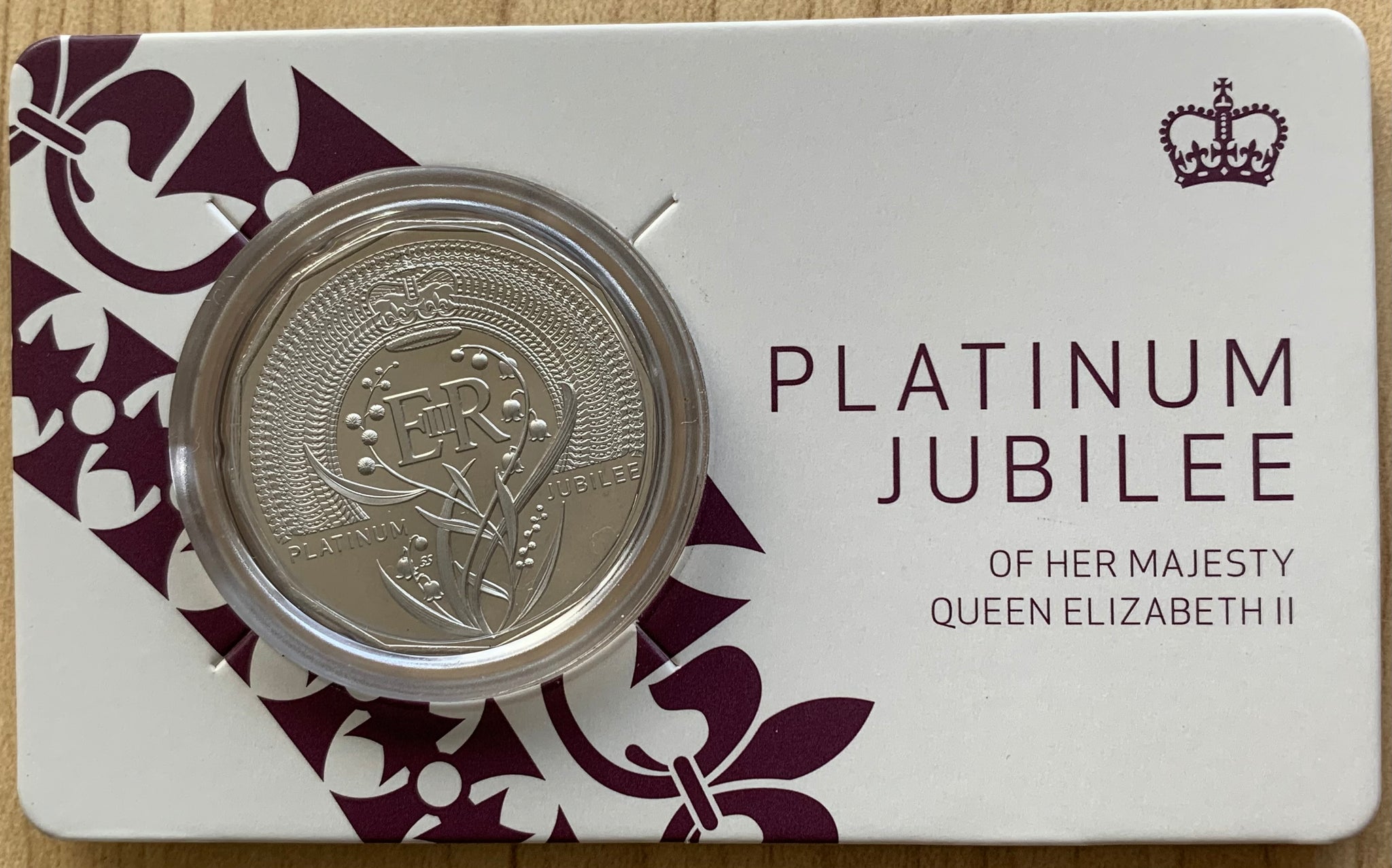 2022 RAM Queen Elizabeth II Platinum Jubilee 50c Uncirculated Coin