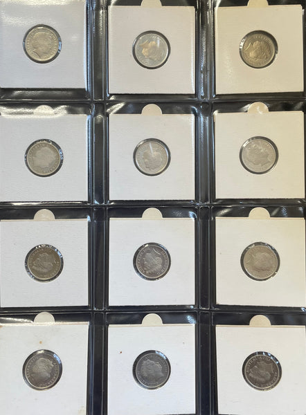 Australian 1966-2016 5c Proof Coin Collection