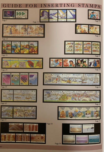 Australia Post 1987 Year Album. Executive Leather