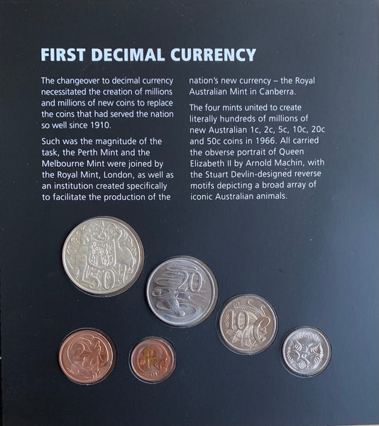 Australia 1966 Currency Changeover Coin Collection