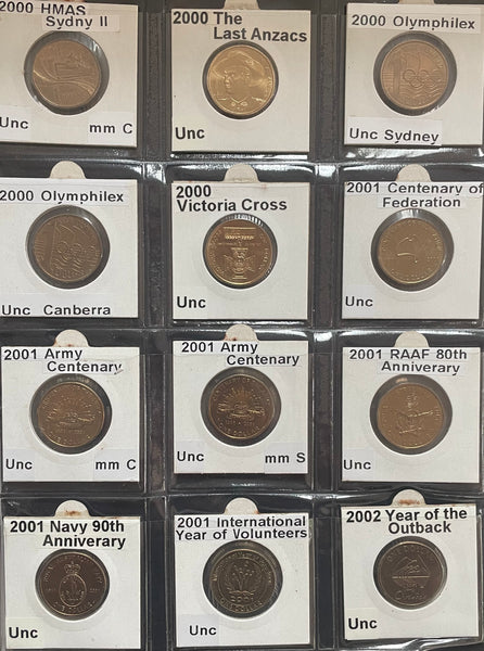 Australia 1984 to 2013 $1 One Dollar Uncirculated Collection 229 Coins