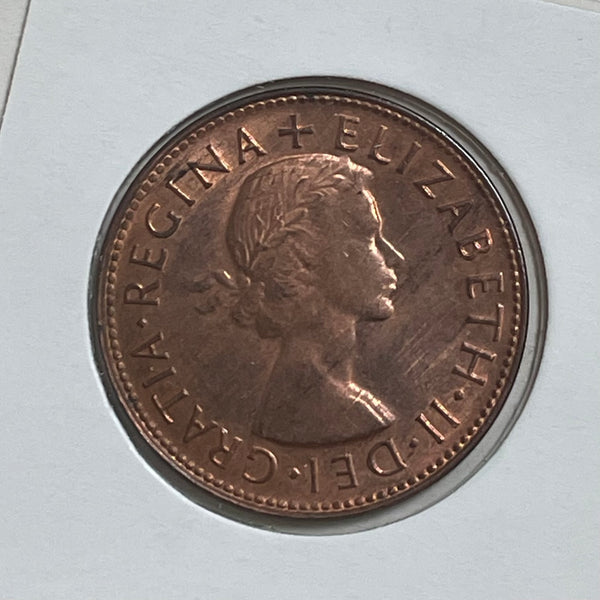 Australia 1953 Melbourne Mint 1d One Penny Uncirculated Condition