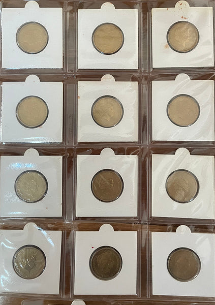 Australia 2015 Aussie Alphabet Coloured $1 coins Complete A to Z set of 26