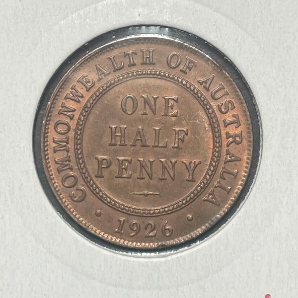 Australia 1926 1/2d Half Penny Extremely Fine Condition