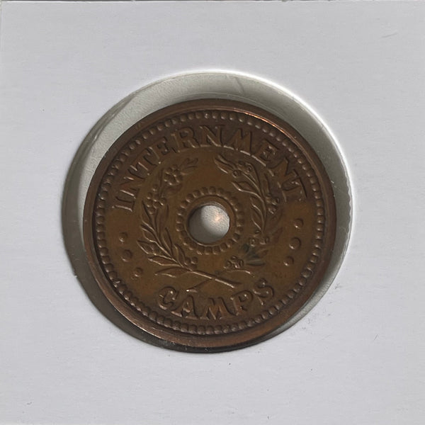 AUSTRALIA : 1942 Hay Internment Camp Five Shilling 5/-