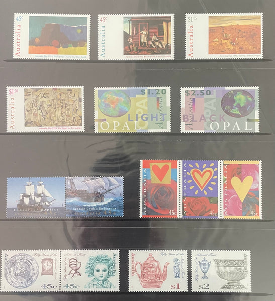 Australia Post 1995 Year Album. Executive Leather