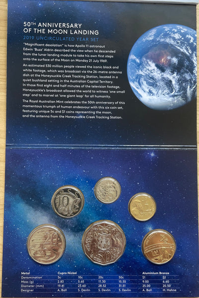 2019 Royal Australian Mint Uncirculated Set