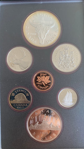 Canada 1982 Proof Coin Set