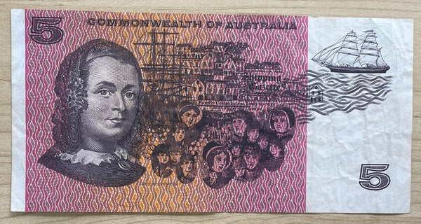Australia $5 Phillips/Randall Star Banknote R204SF