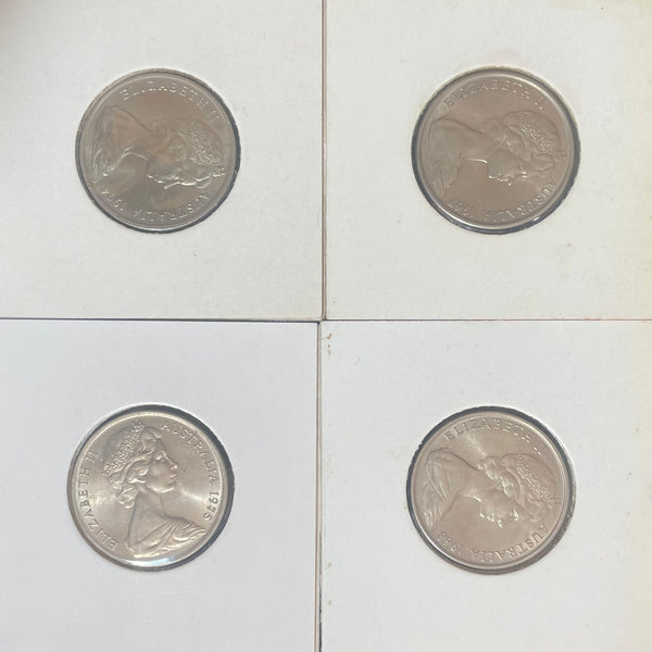 Australian 1967 to 2019 10c uncirculated Coin Collection