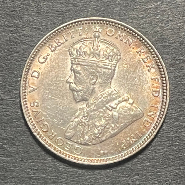 Australia 1925 1/- One Shilling silver coin Extremely Fine Condition