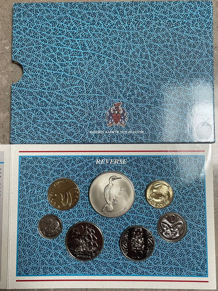 2000 New Zealand Brilliant Uncirculated Coin Set