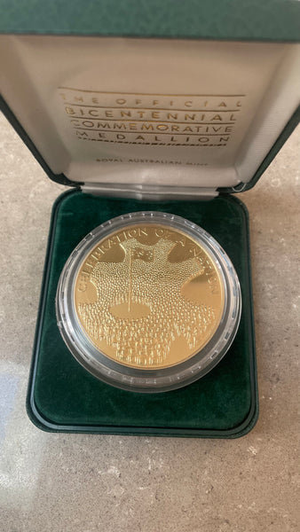 Australia 1988 The Royal Australian Mint "The Official Bicentennial Commemorative Medallion