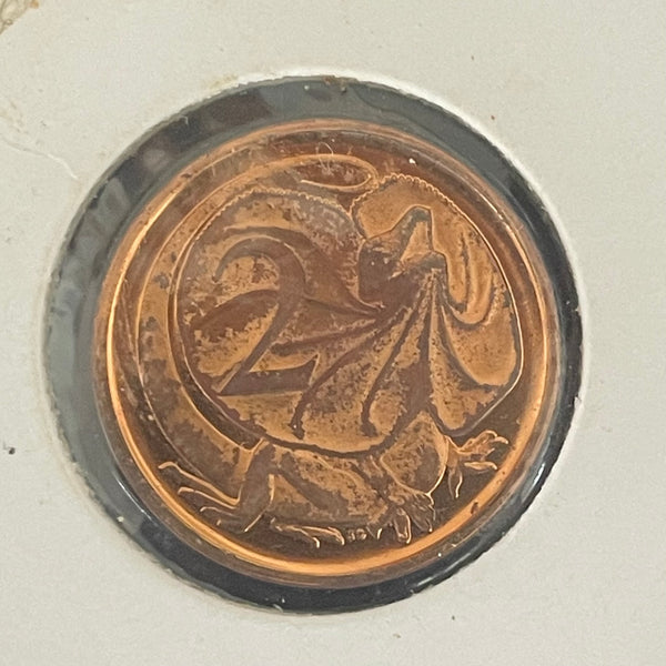 Australia 1966 Royal Australian Mint 2c Proof Coin