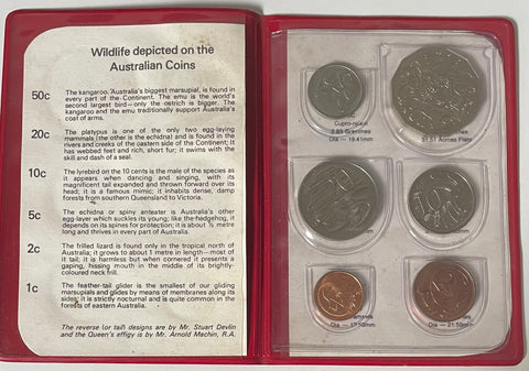 Australia 1980 Royal Australian Mint Uncirculated Coin Set