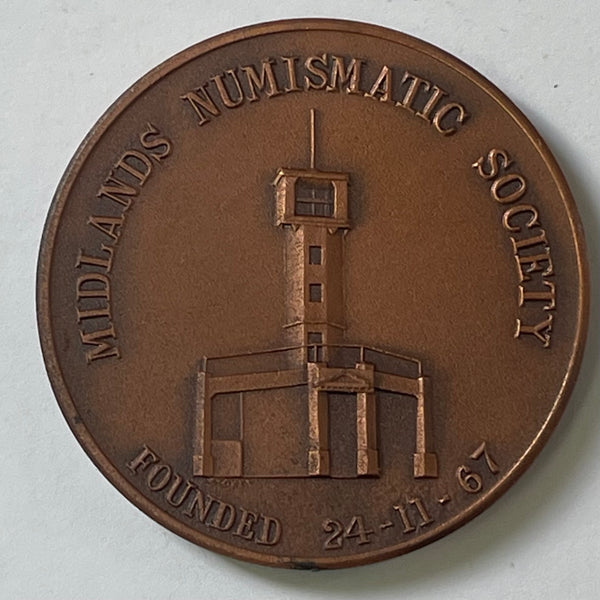 Australia 1969 Midlands Numismatic Society Welcome Stranger Medallion