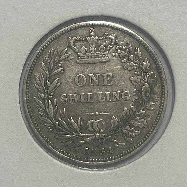 UK Great Britain 1834 William IV Silver 1/- One Shilling Coin