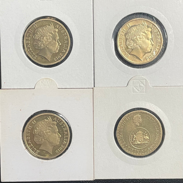 Australia 1984 to 2016 $1 One Dollar Proof Collection 40 Coins