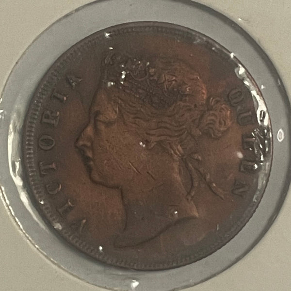 Straits Settlements 1901 One Cent 1c