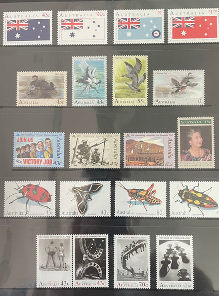 Australia Post 1991 Year Album. Executive Leather