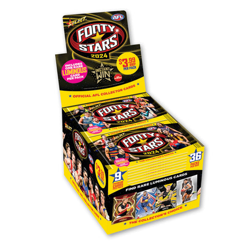 2024 AFL Footy Stars Retail Box