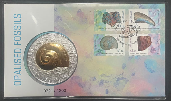 Australia 2020 Opalised Fossils PNC