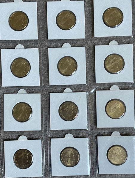 2019 Royal Australian Mint $1 Great Aussie Coin Hunt set of 26 Alphabet Uncirculated Coins