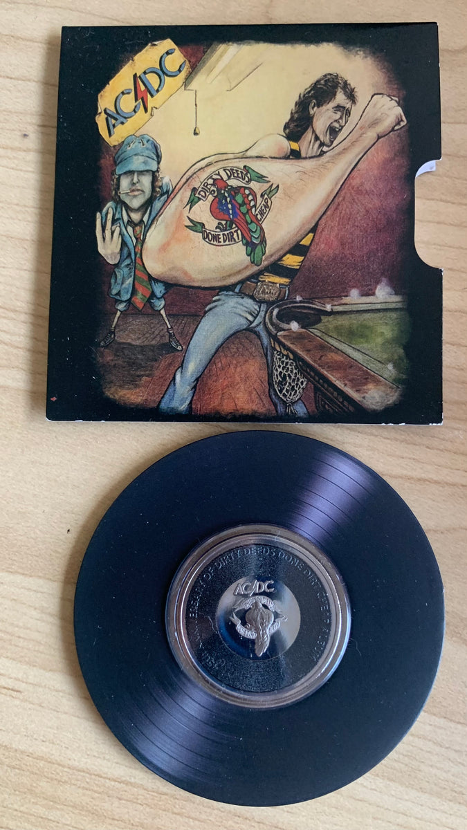 Australia 2021 Royal Australian Mint AC/DC ACDC 20c Coloured Uncircula ...