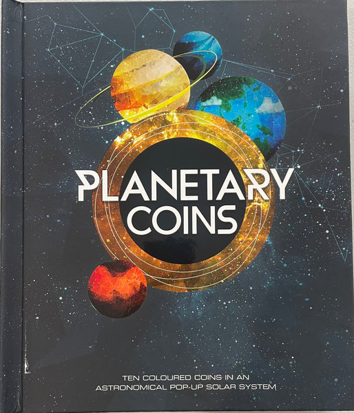 Australia 2017 Royal Australian Mint Planetary Coins 10 Coloured Coin Set
