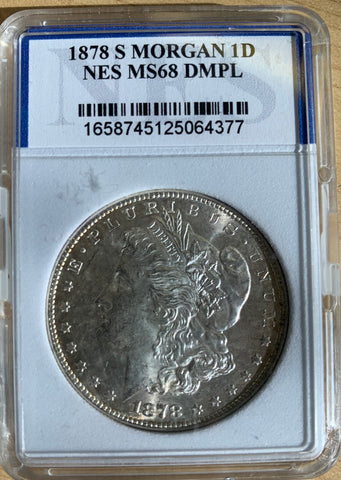 USA  United States $1 1878 S Silver Morgan Dollar