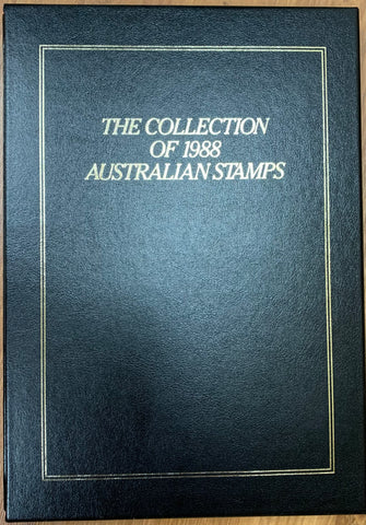 Australia Post 1988 Year Album Executive Leather